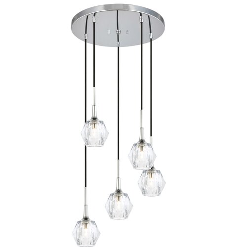 Mercer41 Massingill 5 - Light Cluster Pendant | Wayfair