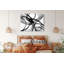 «Abstract Poetry in Black and White 100» par Irena Orlov, art mural moderne sur toile-119395155-23047866-35921763