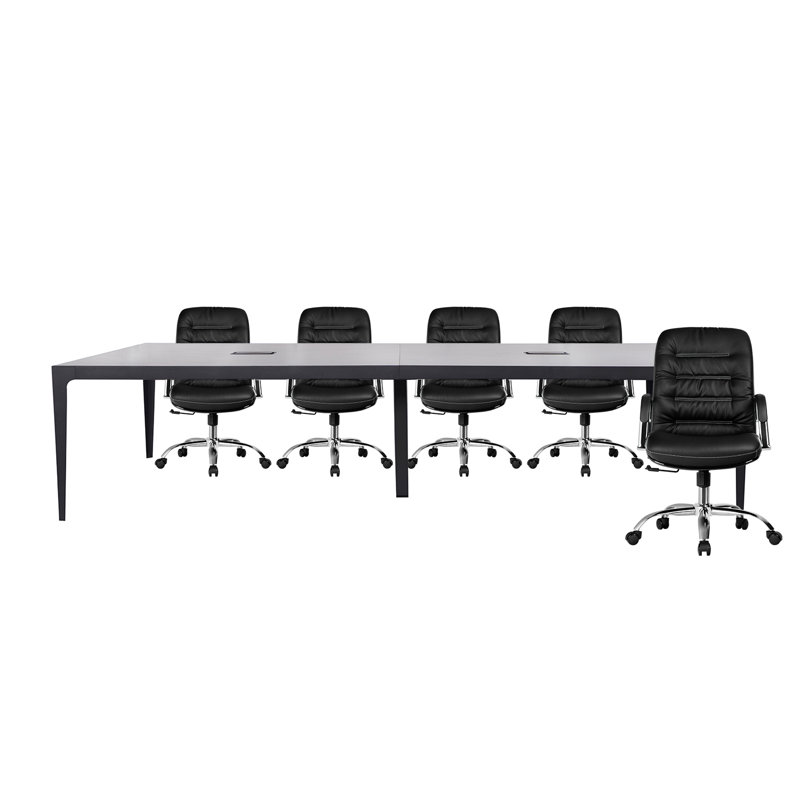 YY-C0122-36 Table de réunion, Noir