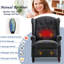 Fauteuil de massage inclinable à oreilles-1393451432
