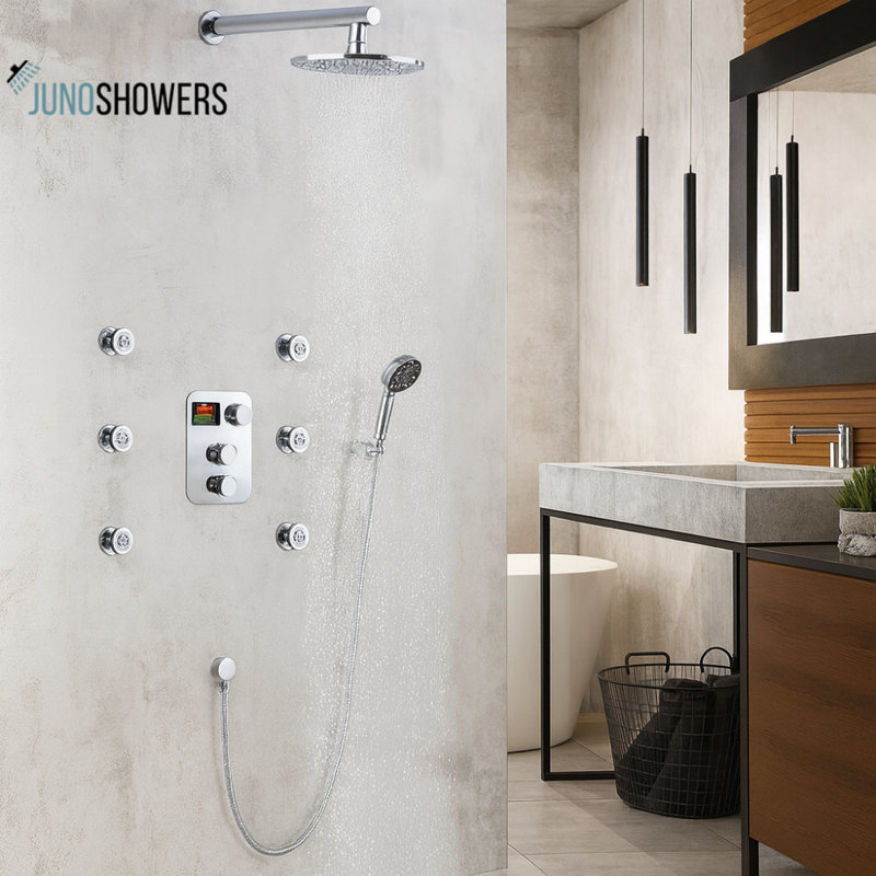 Robinet de lavabo élégant en nickel brossé avec deux modes de pulvérisation et une finition anti-corrosion