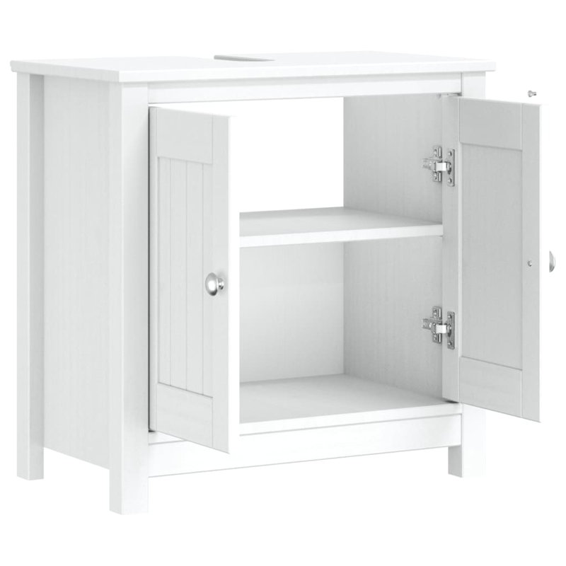 Altabelli Freestanding Bathroom Cabinet, White