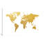 Gold Foil On White by Michael Tompsett - Print on Canvas-42152802-101409861