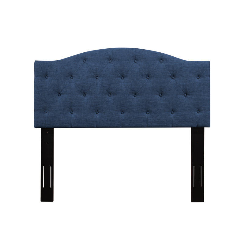 Tête de lit tapissier, Très grand, Bleu