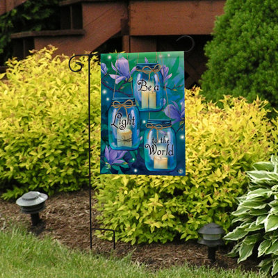 Be Be Light To The World Spring Garden Flag
