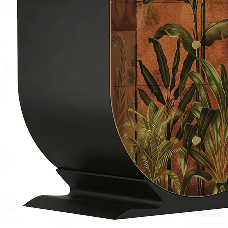 Armoire d'entrée à quatre tiroirs Mid-Century