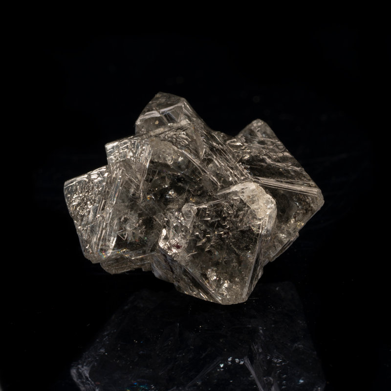 Rough Salt and Pepper Diamond Crystal