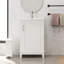 Meuble-lavabo simple 20 po avec plateau Makayla-1926456543