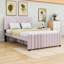 Lit plateforme double tapissier avec lit gigogne-1459487295