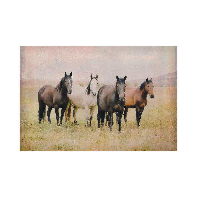 Our Our par Rhonda Thompson - reproduction de photo sur toile tendue, H 8 po x l 12 po x P 0,75 po