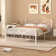 Auxter 38" Metal Platform Bed Frame with Parisian Style Headboard and Footboard, Heavy-duty Slats Support, Under Bed Storage, No Box Spring Needed
