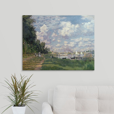 «La marina à Argenteuil, 1872» par Claude Monet - reproduction