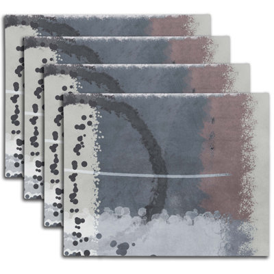 Polyester Abstract Rectangle Placemat