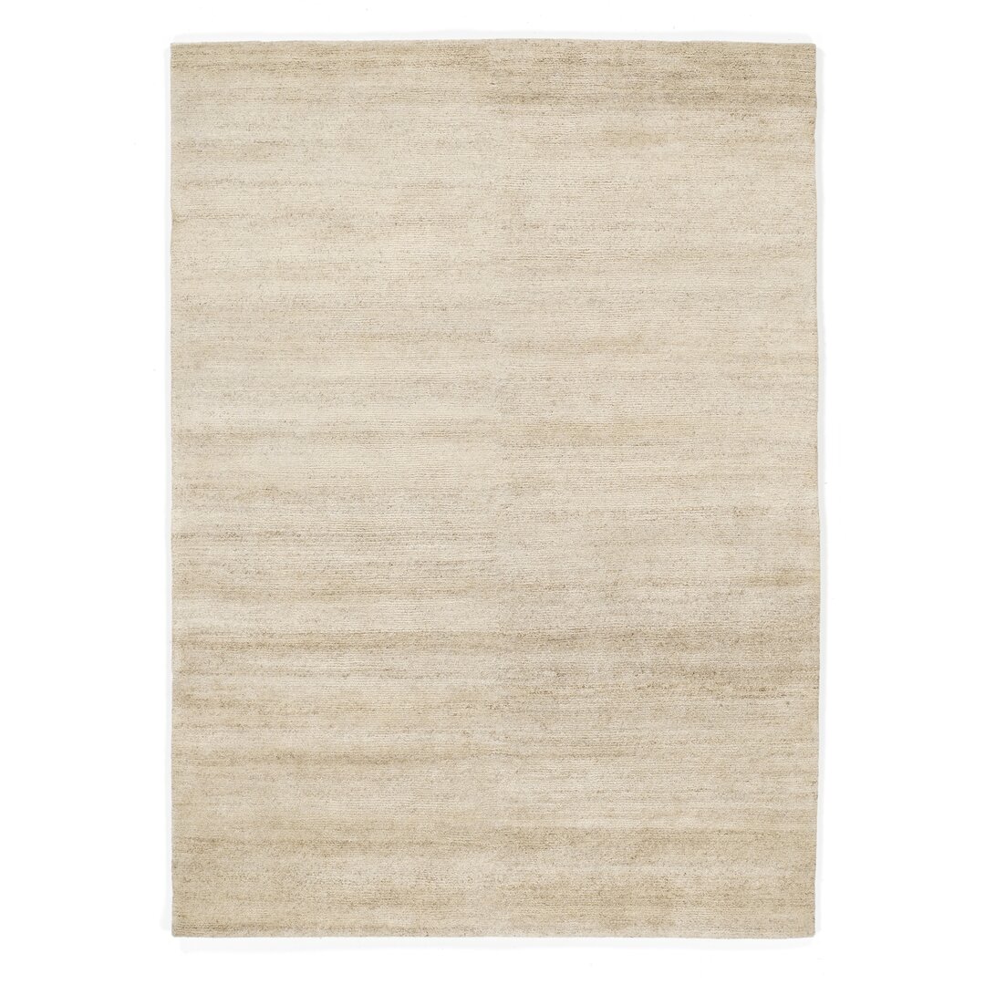 Handgefertigter Teppich Kyla in Beige