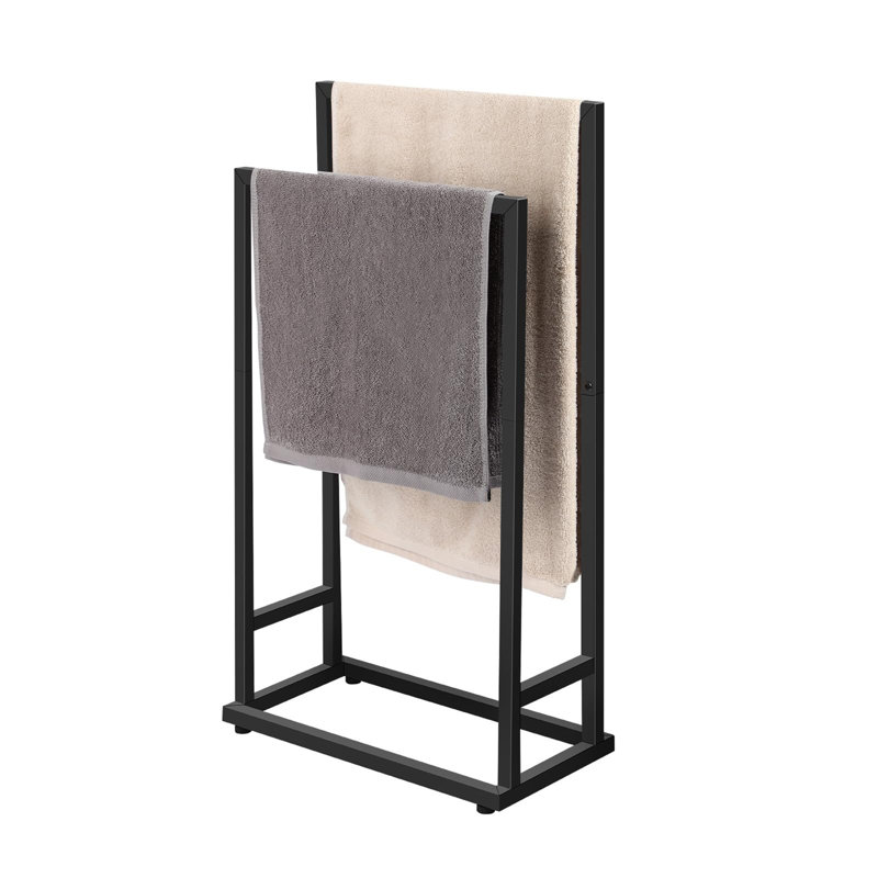 Lineville 41 cm L Towel Stand, Matte Black