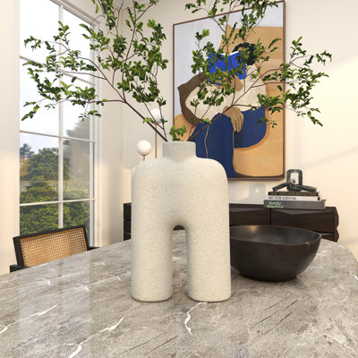 Vase de table en grès Sharee