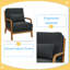 Chaise longue en bois durable et fonctionnelle-129879274