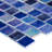 Montessa 12 in. x 12 in. Glossy Glass Mosaic Floor and Wall Tile-48951980