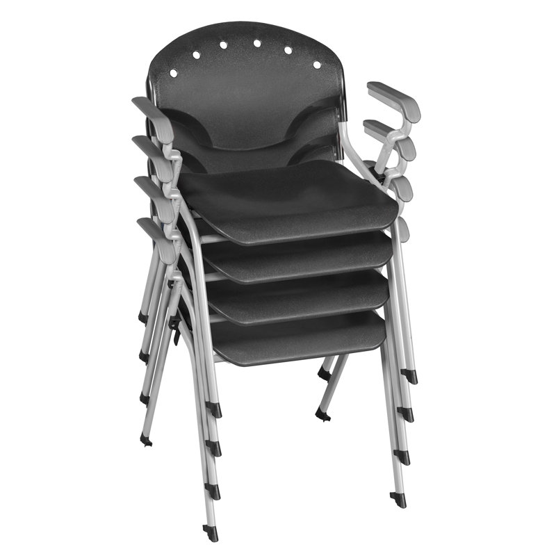 Chaise empilable Regency Rico, Noir, Oui