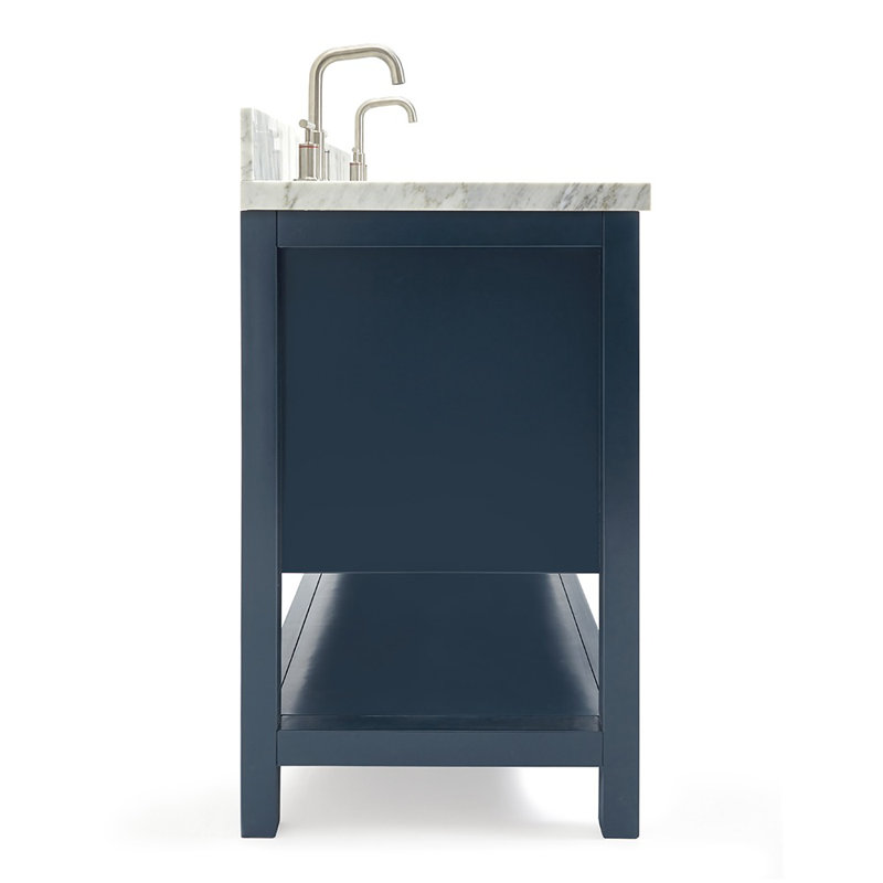Magnolia Bath Vanity Rectangular Basin S073DCWRV, Midnight Blue