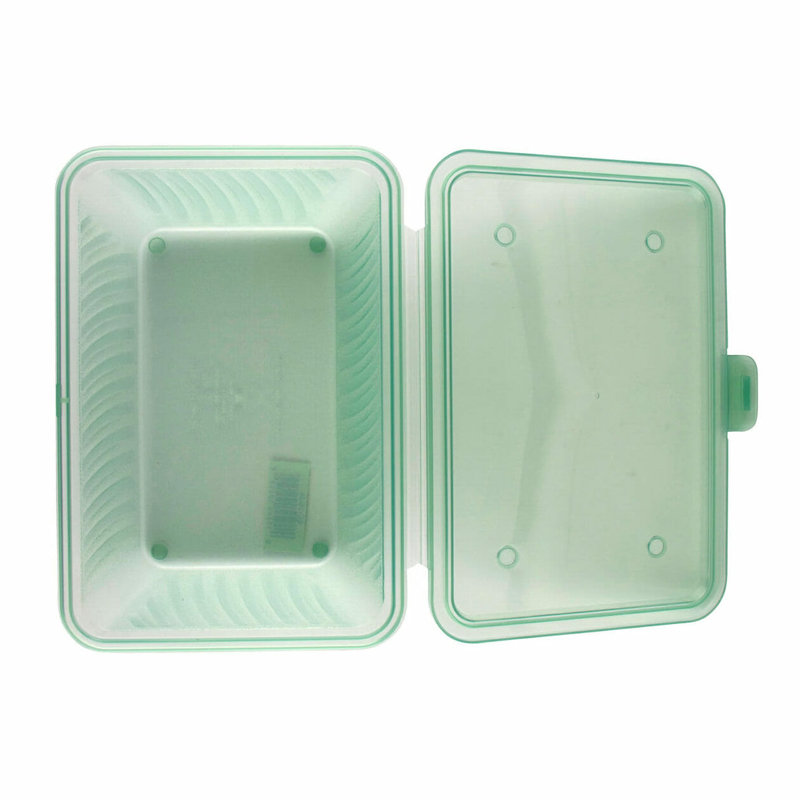 Contenant alimentaire à emporter GET EC-18-JA, 9 po x 6,5 po, jade (ensemble de 12)