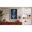 Study in Blue Botanical - Wrapped Canvas-1854954327-1854954335