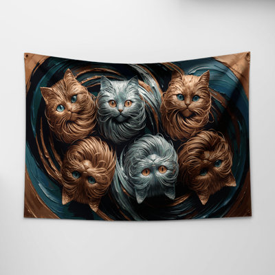 Tapisserie «Cats American Wirehair»