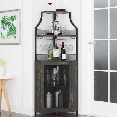 Wine Bottle & Glass Rack