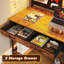Bureau d'ordinateur en L avec rehausse Tyreshia-580192844-551218690