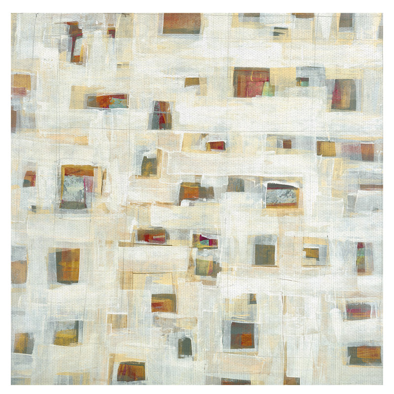 Bibliothèque, reproduction d’art sur toile non encadrée, H 30 po x l 30 po x P 1,5 po