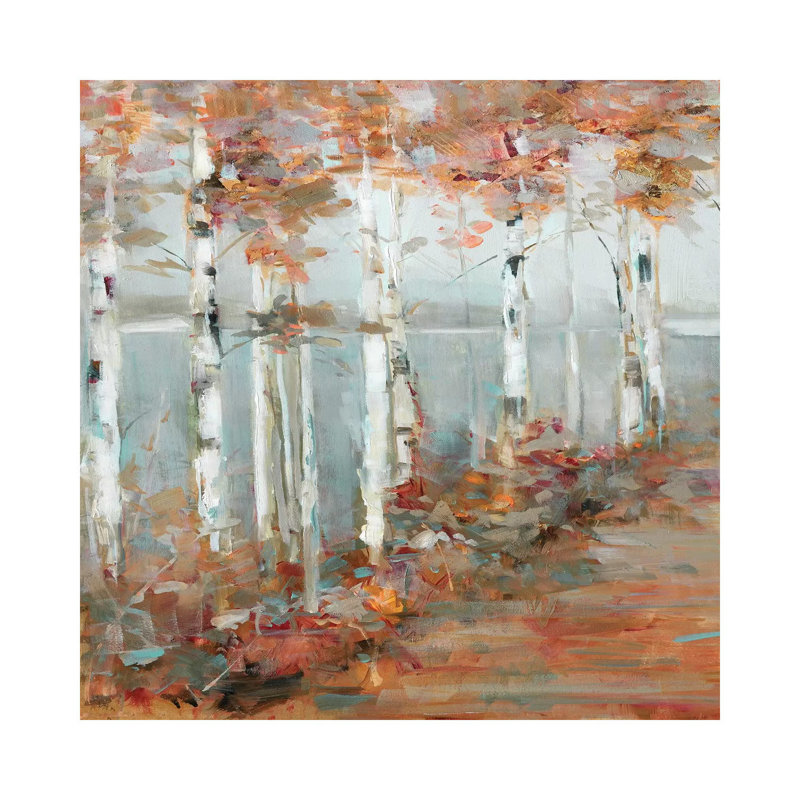 Birch Walk I- Gallery-Wrapped Canvas Giclée