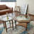 Modern Solid Wood + Glass End Table-119475811