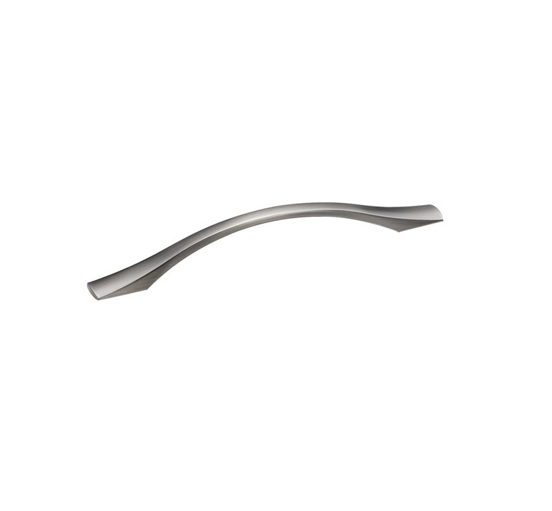Poignée arche 6 5/16" center to center, Nickel brossé