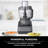 Ninja Food Processor, Professional Plus, 1000 Peak Watts, 4 Functions for Chopping, Slicing, Purees & Dough with 9-Cup Processor Bowl, 3 Blades, Food Chute & Pusher, Silver