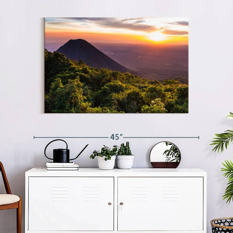 Harpa Cerro Verde Volcano, 26" H x 39" W