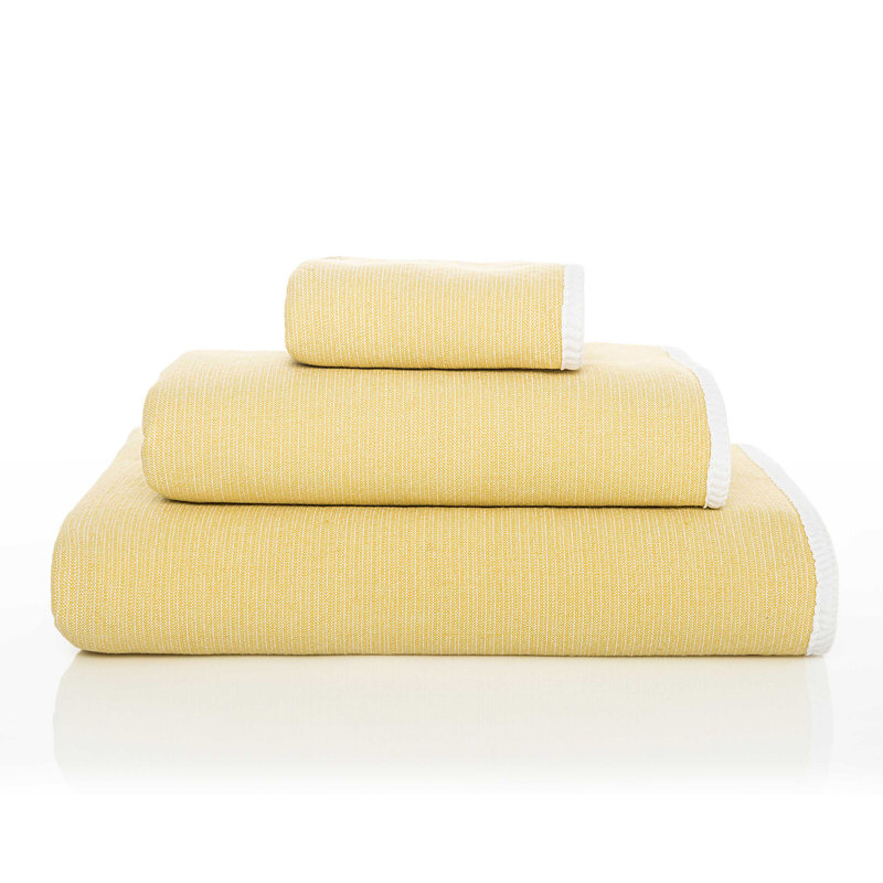 Hand Towel, Mustard, Large