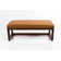 Faux Leather Upholstered Bench