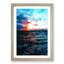 Moody Skies Above the Ocean - Picture Frame Graphic Art Print-55732263-55732266