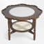 Table basse à plateau avec tablette