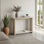 Table de vestibule avec tablette ouverte Caerthan