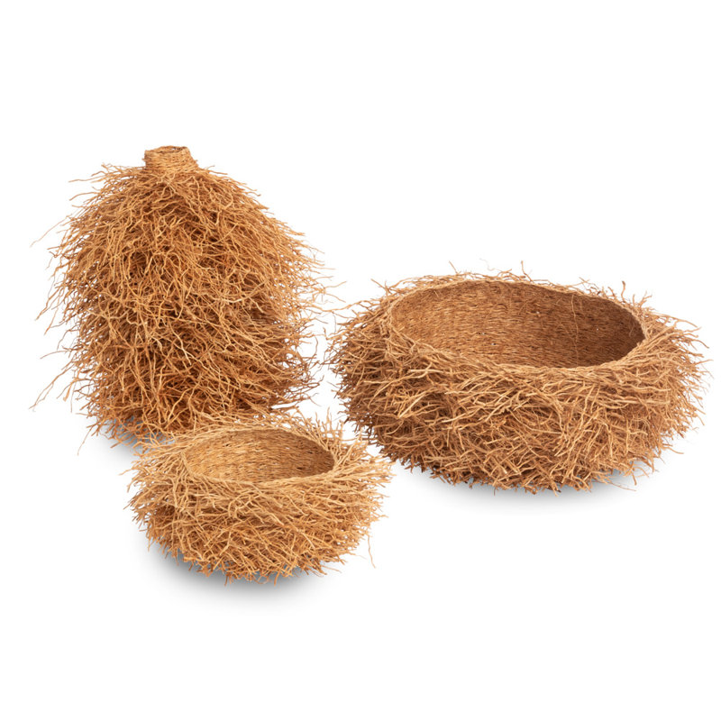 12" Vetiver Decorative Sculpture