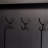 Farmhouse Wooden Style Hall Tree With 6 Hooks-1629220517