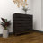 Wooden 1 Shelf and 2 Doors Geometric Room Cabinet