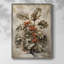 «Christmas Holiday Art DCCX III», reproduction d'art encadrée - bois massif