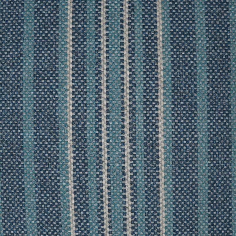 Coussin décoratif Ernest, Carré 22 po, Bleu