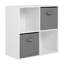 Mickala 60 cm H x 60 cm W Cube Bookcase