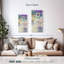 Mauve mosaïque II-1665592298