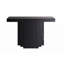 Console Gederts, finition miroir noir AC03870