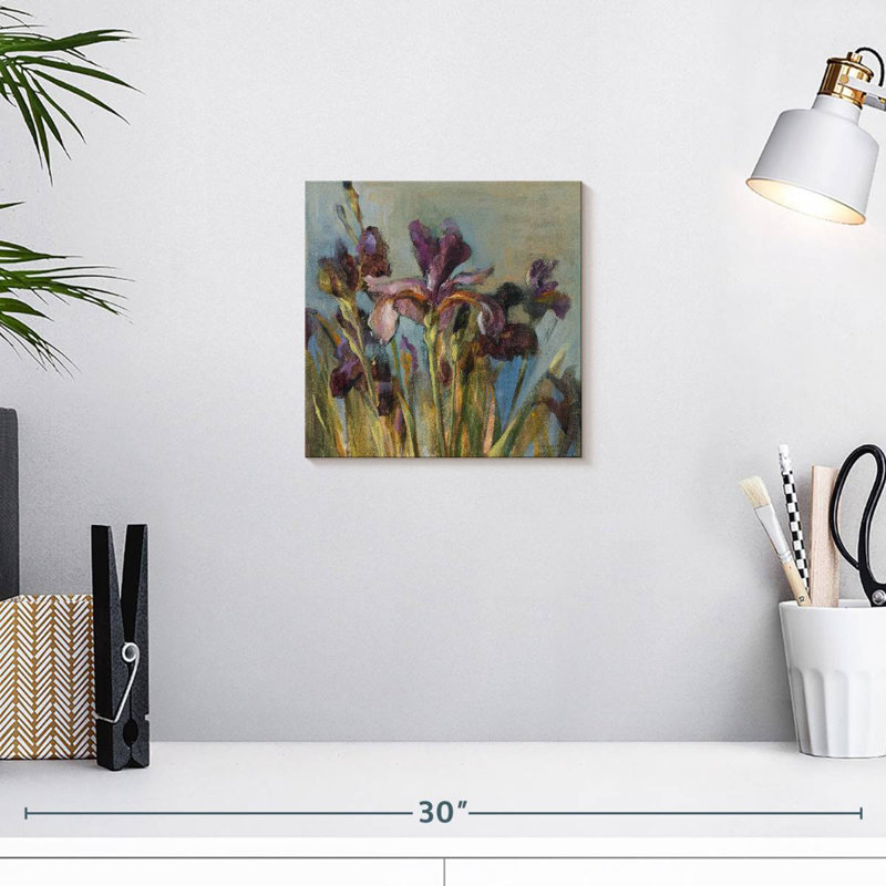 Harnek Spring Iris I, 10" H x 10" W