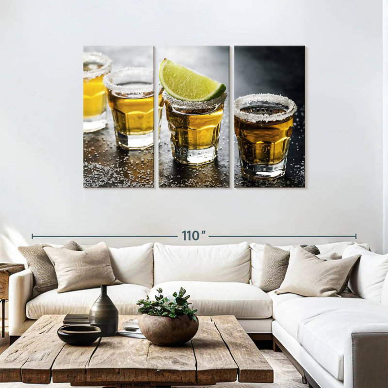 Verres à liqueur Yarlin, H 48 po x l 74 po